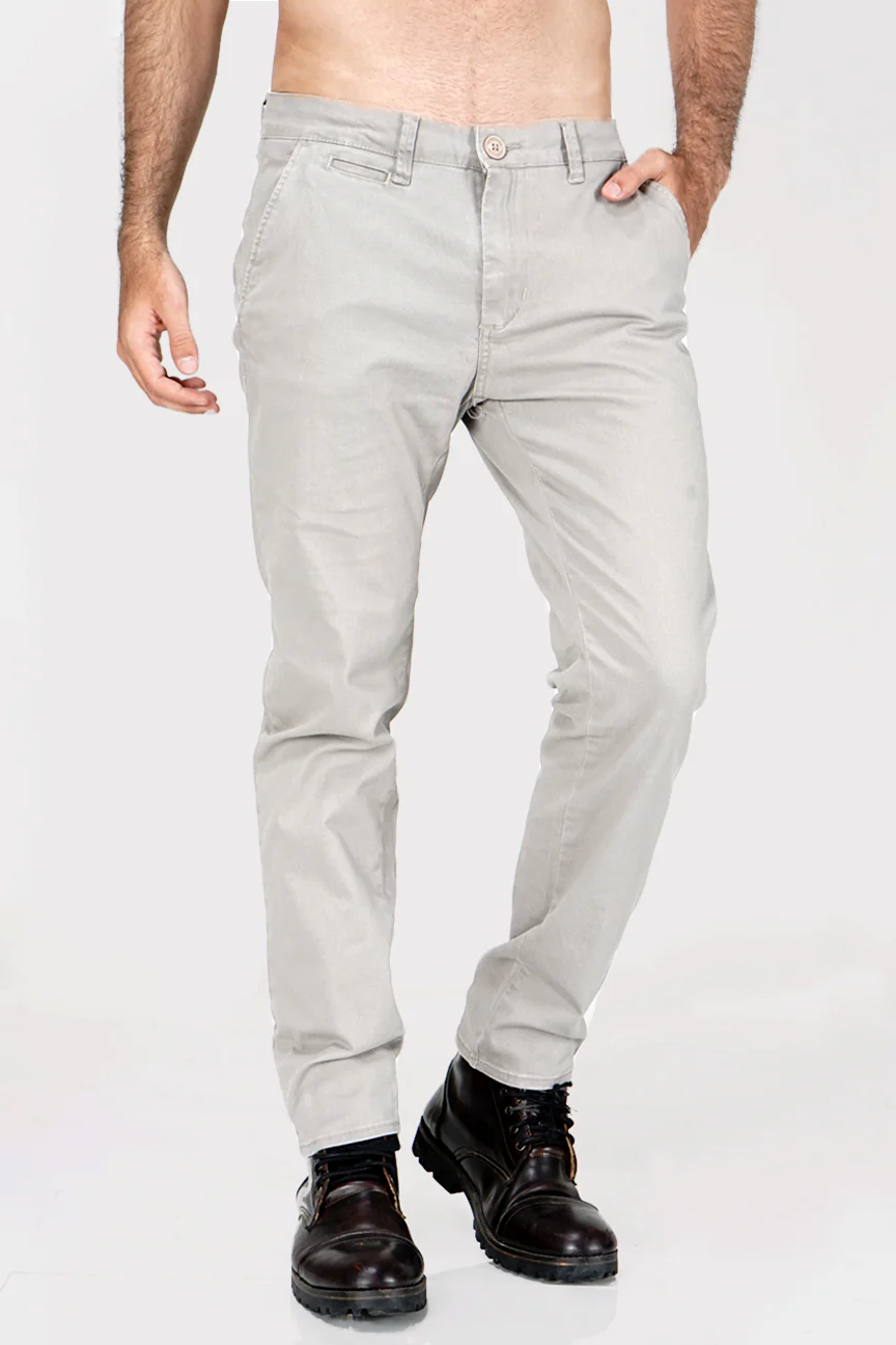 Celana Chinos C2 Series Light Grey