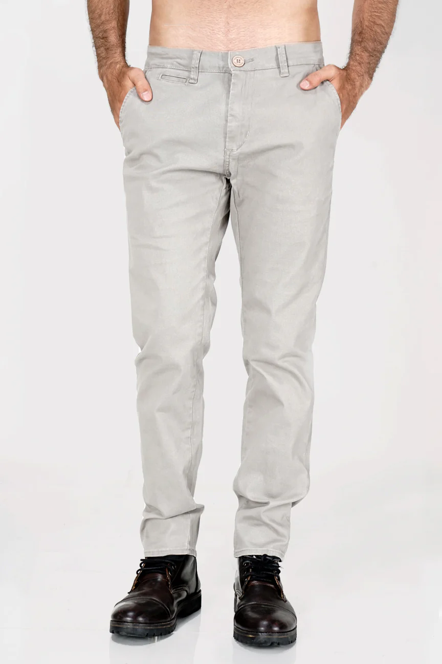 Celana Chinos C2 Series Light Grey - Image 2