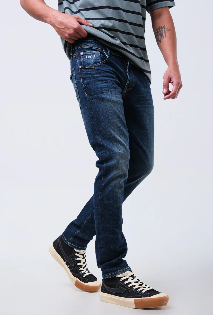 Jeans Slimfit E9 Series Dark Blue - Image 3