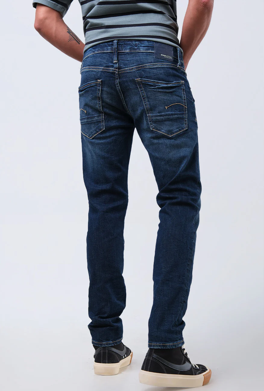 Jeans Slimfit E9 Series Dark Blue - Image 4