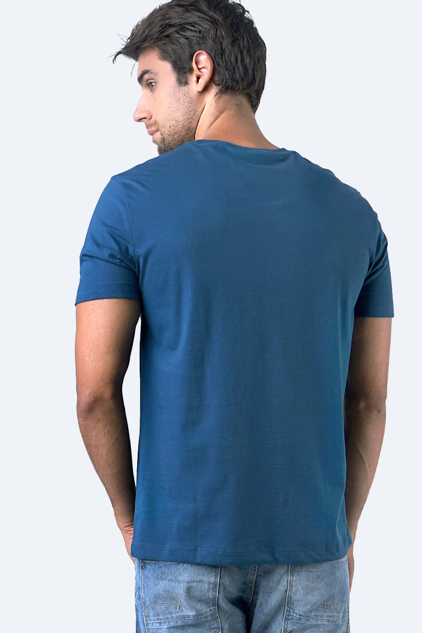 T-Shirt Lengan Pendek Snyder Blue Green - Image 3
