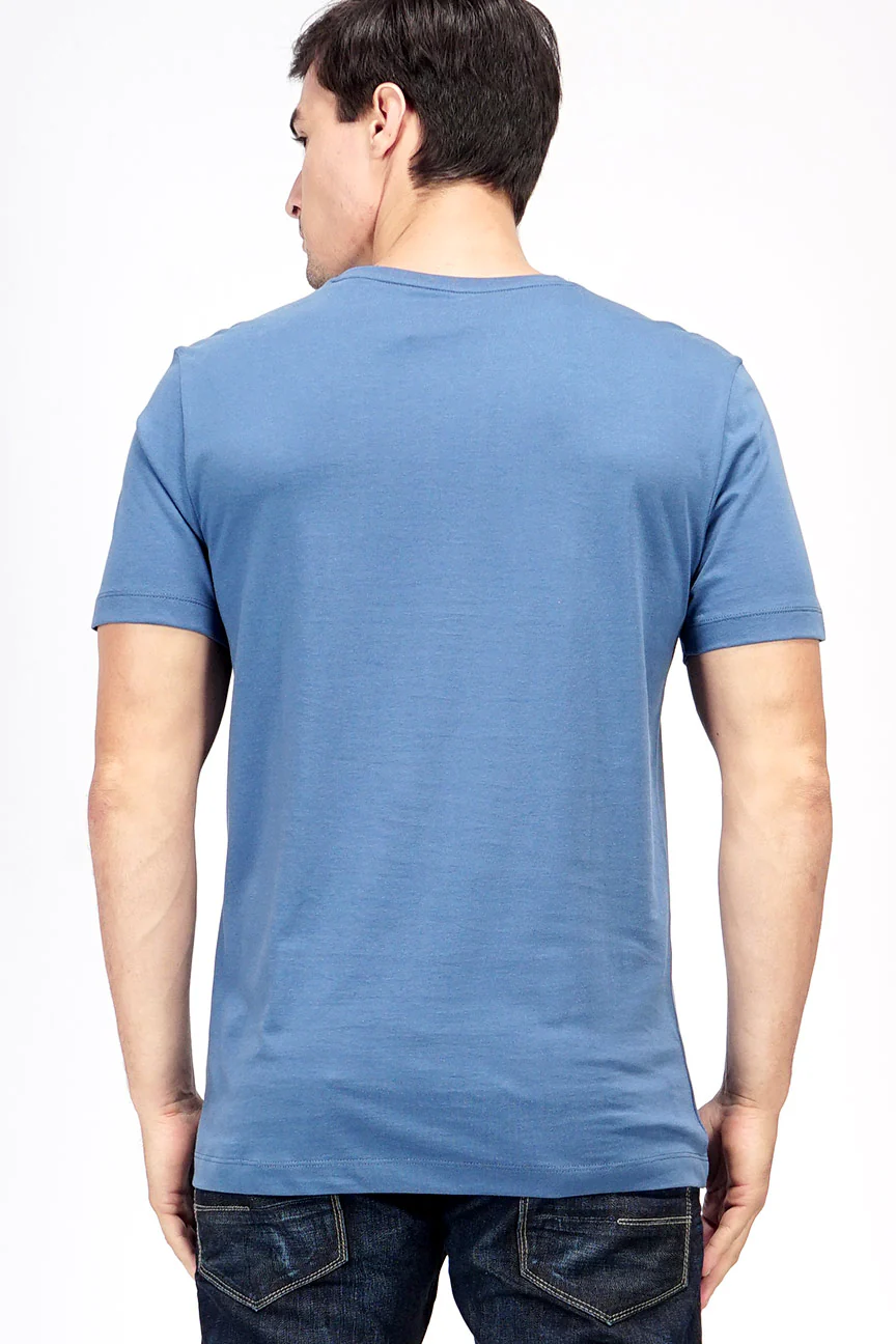 T-Shirt Lengan Pendek Snyder Blue - Image 4