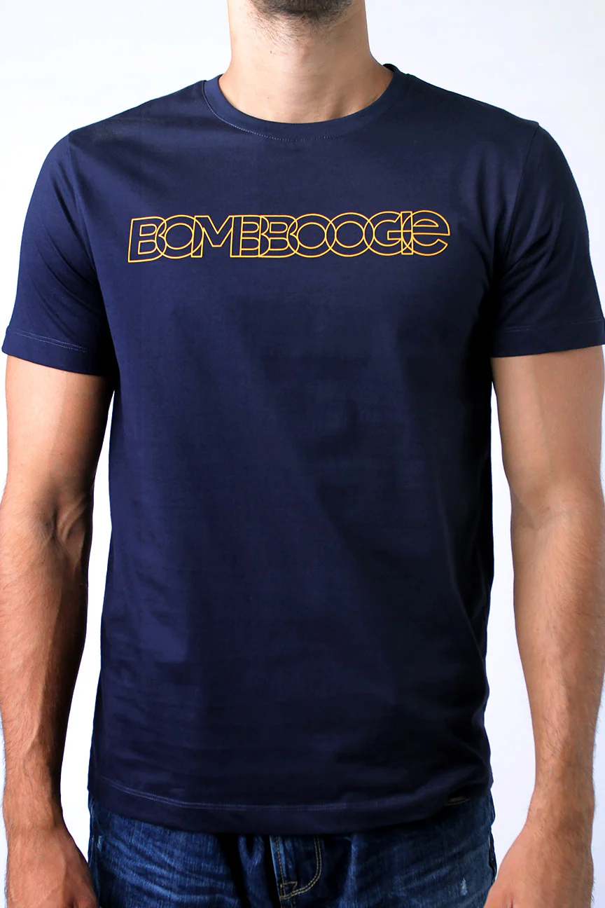 T-Shirt Lengan Pendek Snyder Dark Blue - Image 5