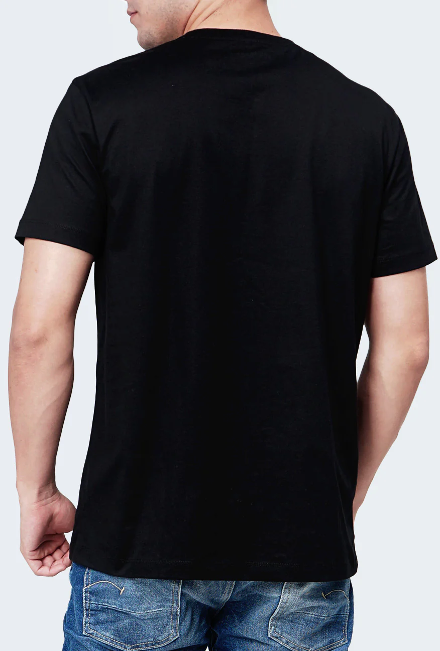 T-Shirt Lengan Pendek Stanza Black - Image 4