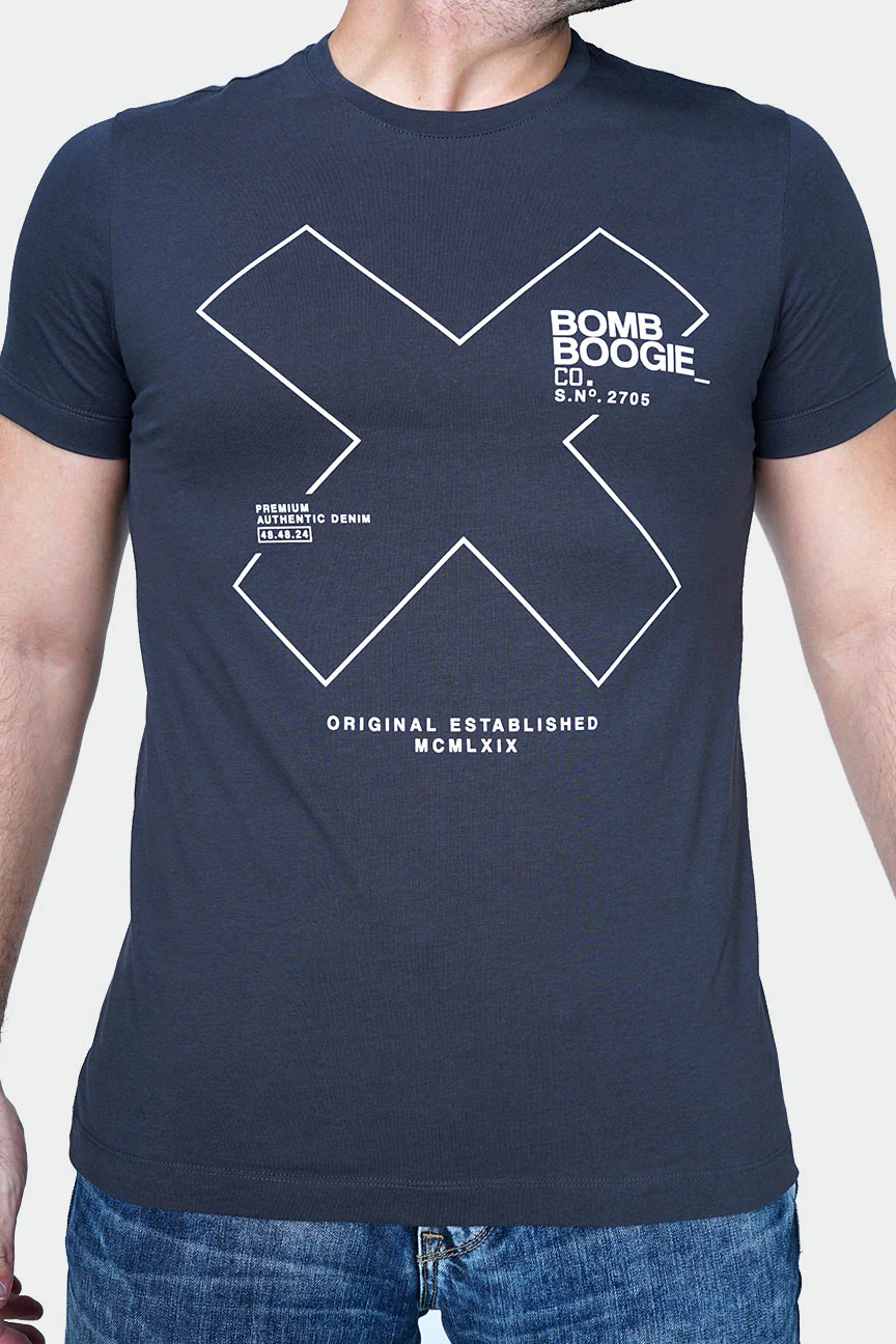 T-Shirt Lengan Pendek Startos Grey - Image 3