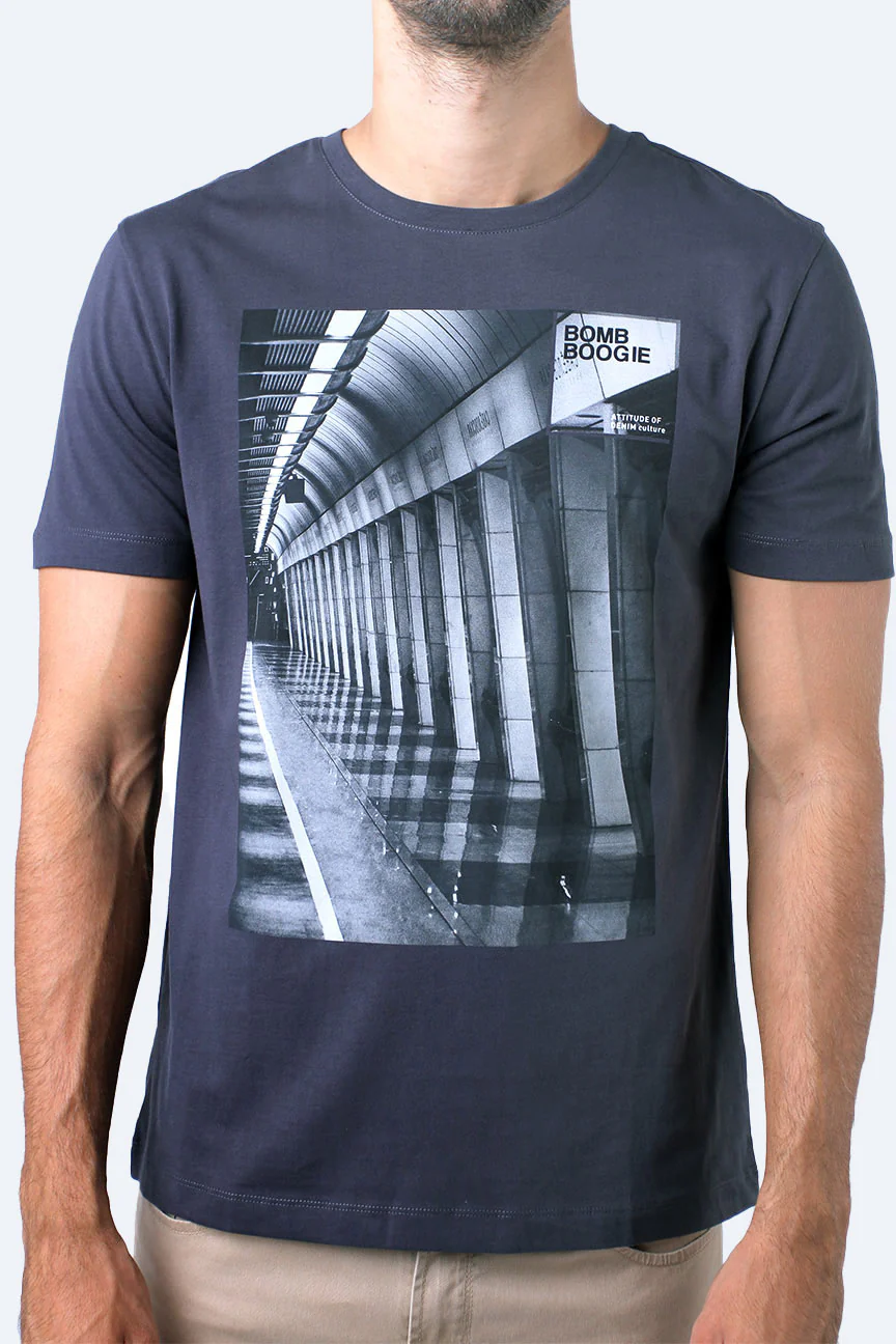 T-Shirt Lengan Pendek Stray Dark Gray - Image 2