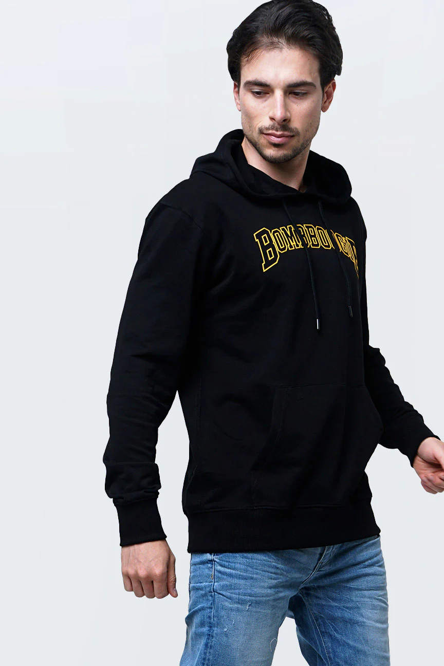 Sweater Hoodie Streizy Black - Image 4