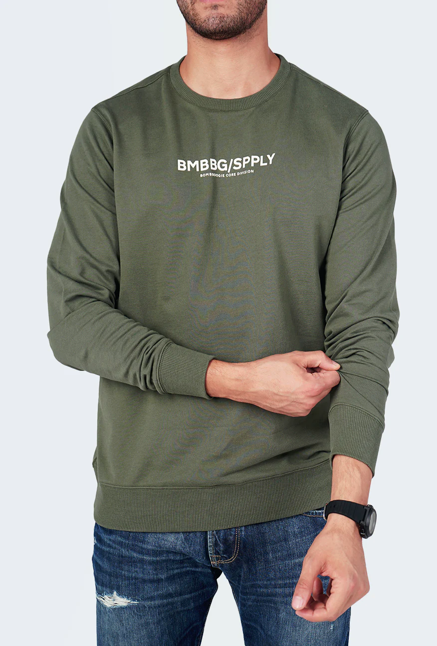 Sweater Crafter Olive - Image 2