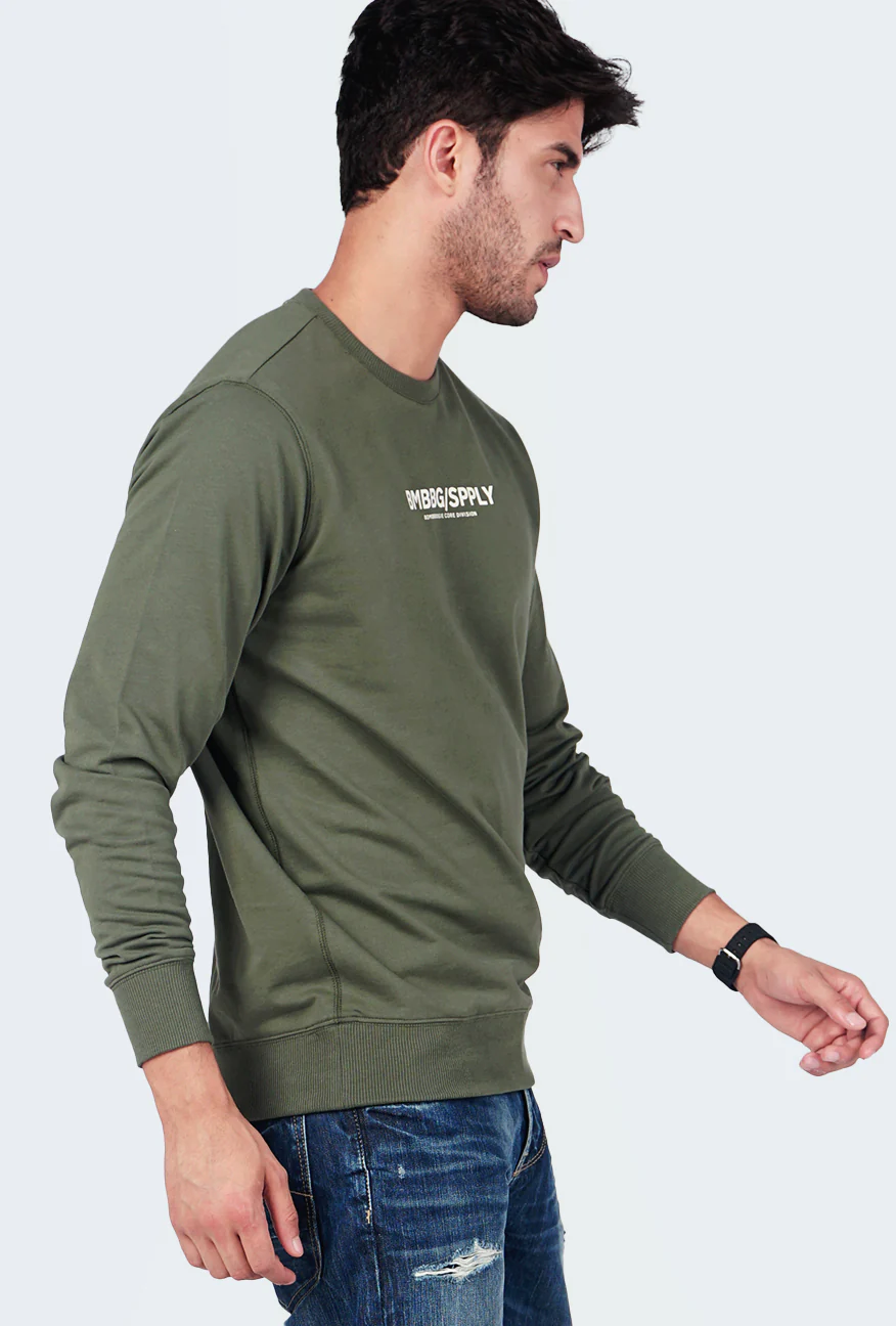 Sweater Crafter Olive - Image 4