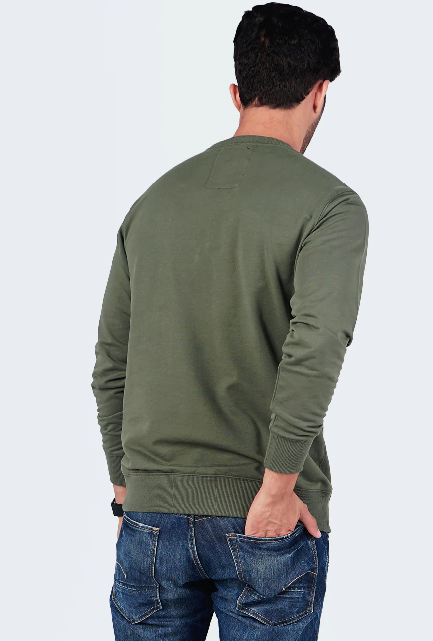 Sweater Crafter Olive - Image 5