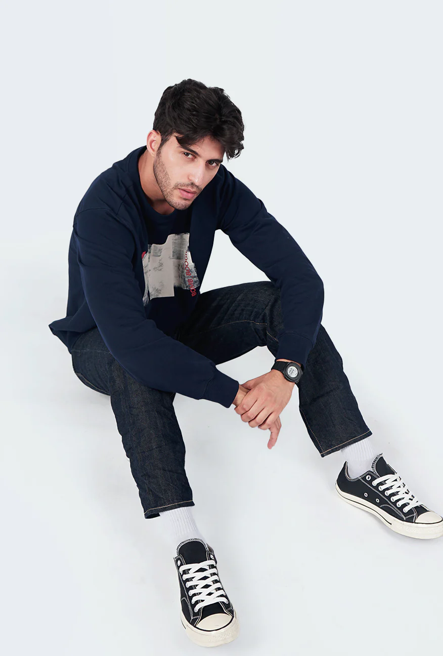 Sweater Dexter Navy - Image 3