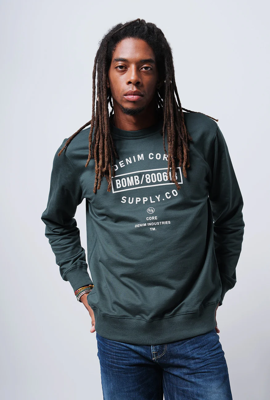 Sweater Fargard Dark Green - Image 3