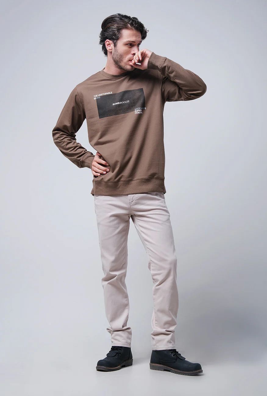 Sweater Haspel Brown - Image 2