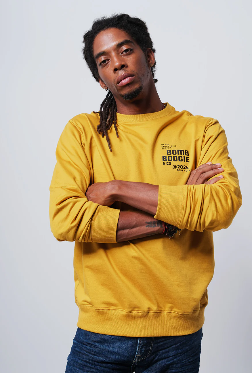 Sweater Herzade Mustard