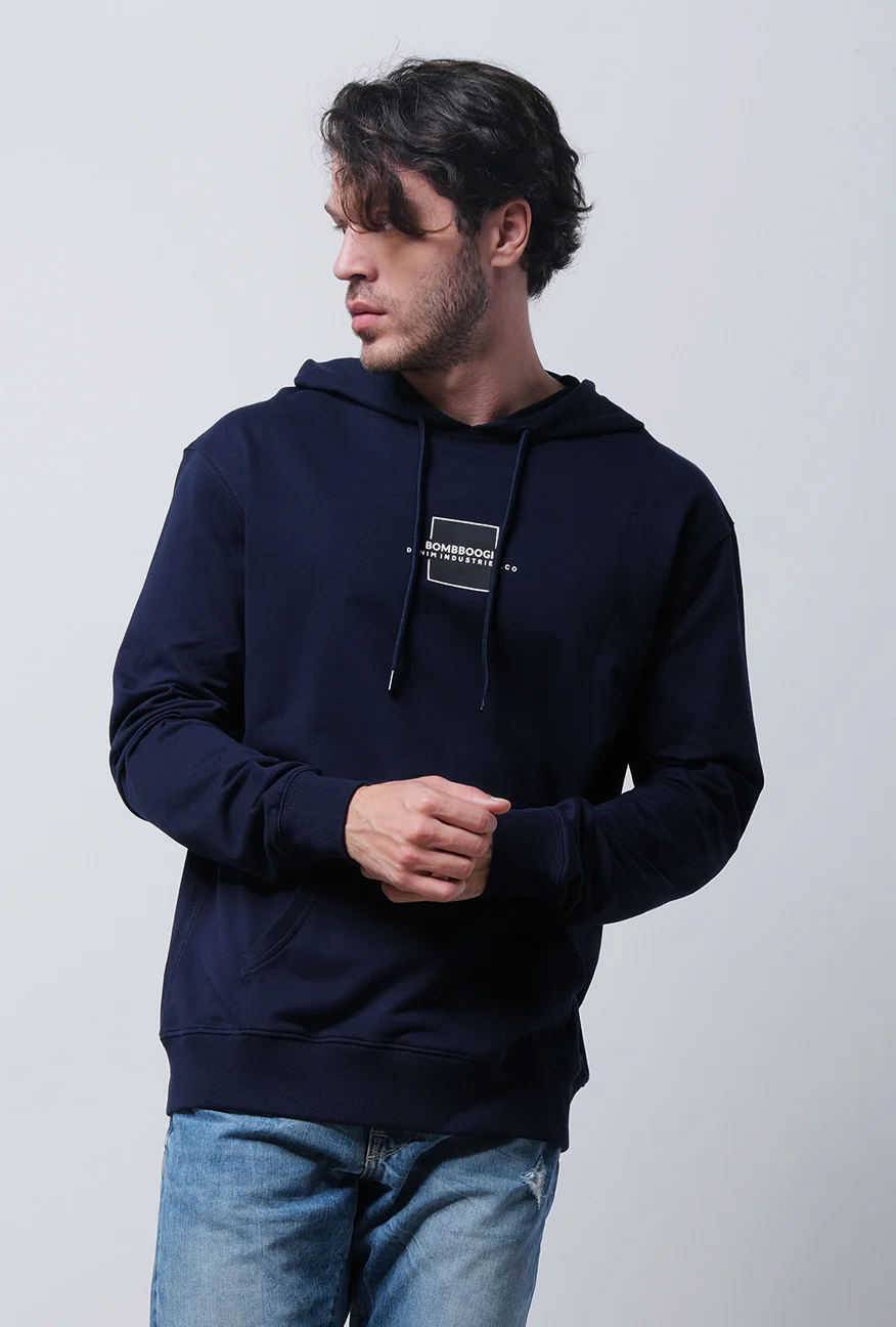 Sweater Hoodie Clanton Navy