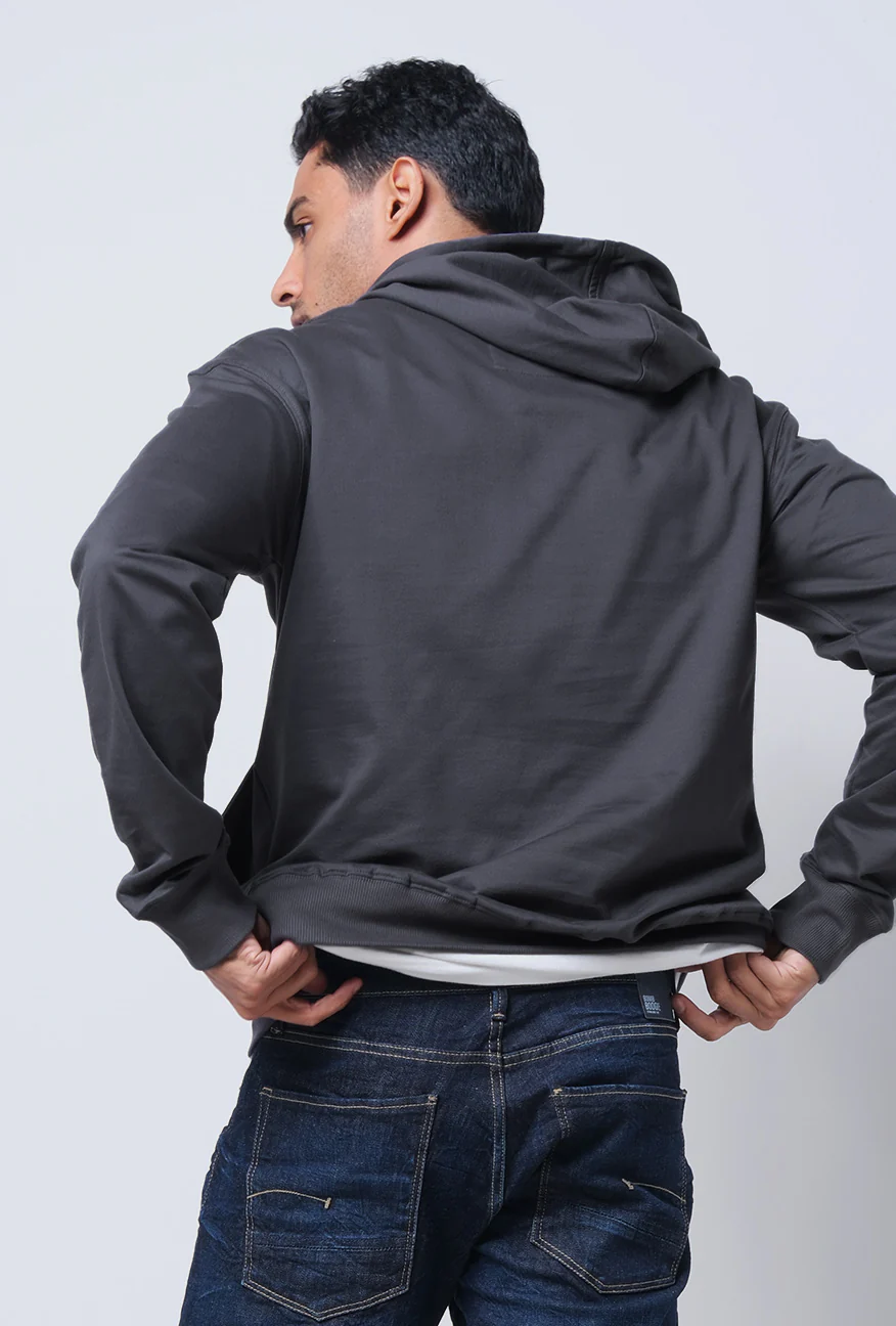 Sweater Hoodie Moiche Dark Grey - Image 5
