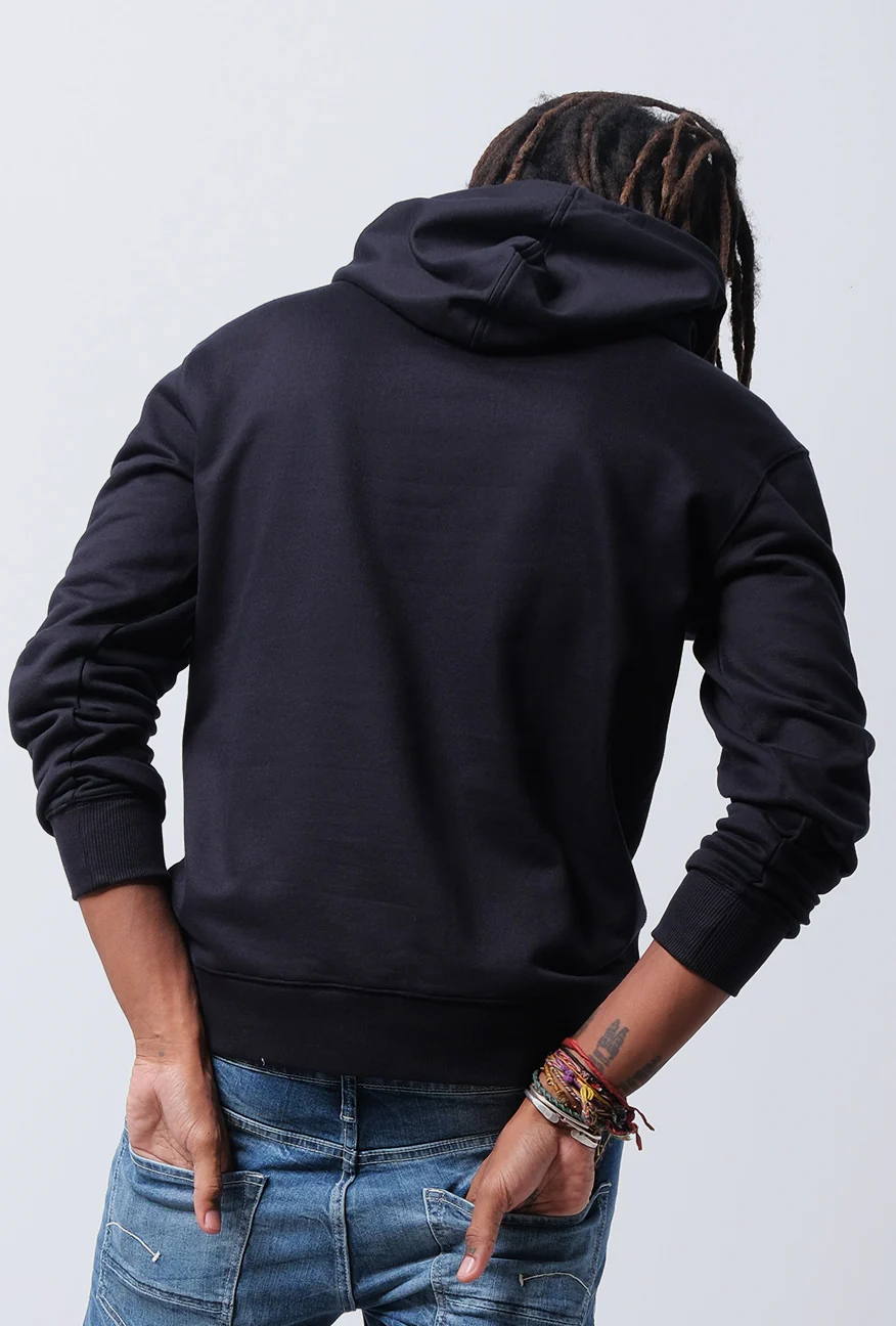 Sweater Hoodie Neiman Black - Image 3