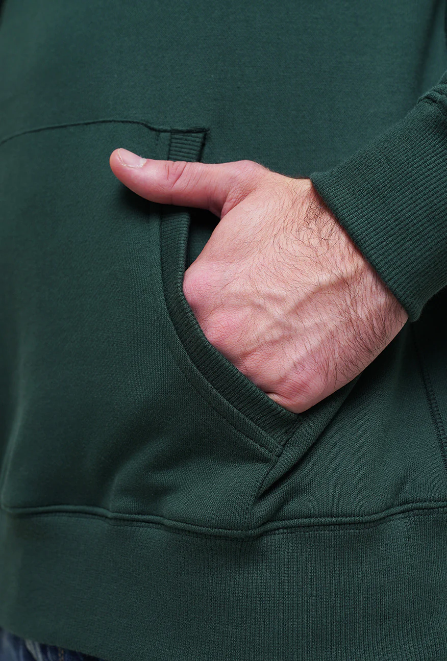 Sweater Hoodie Vilion Dark Green - Image 4