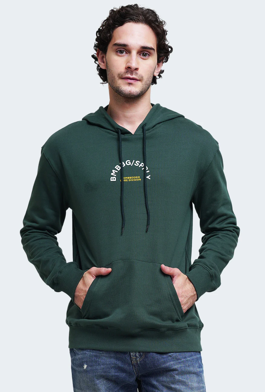 Sweater Hoodie Vilion Dark Green - Image 5