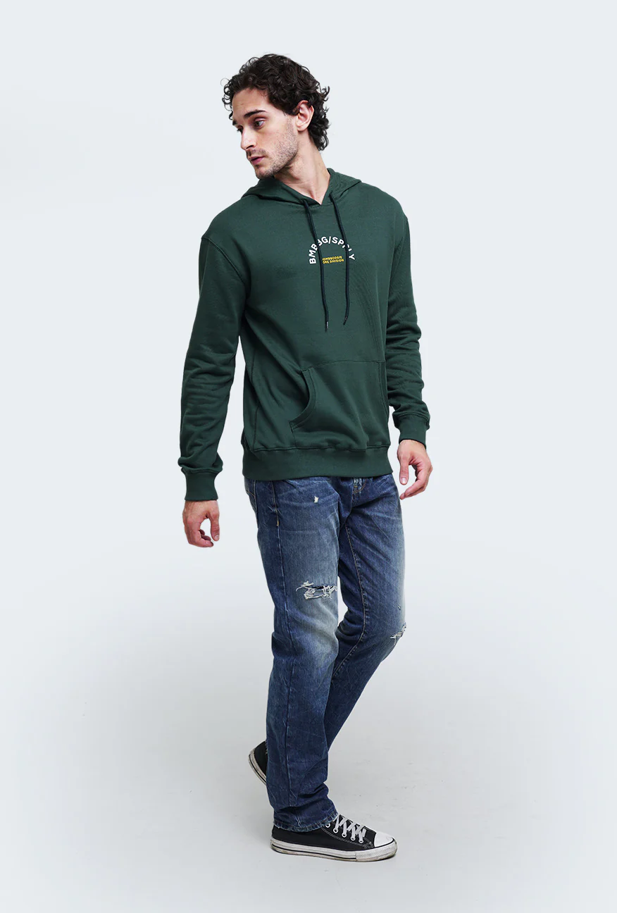 Sweater Hoodie Vilion Dark Green - Image 6