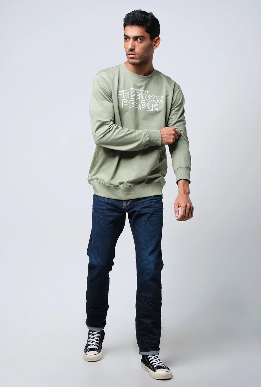 Sweater Treepy Dusty Green - Image 3