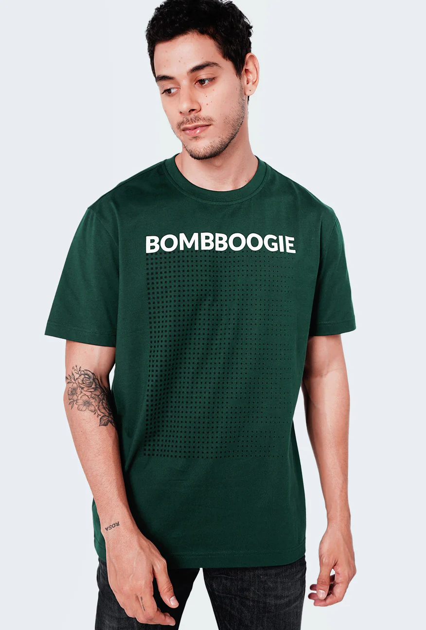T-Shirt Lengan Pendek Regular Sanders Dark Green - Image 5