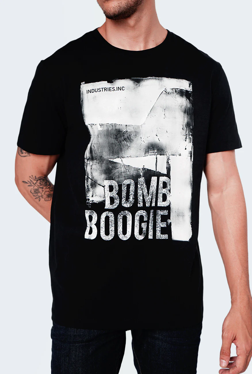 T-Shirt Lengan Pendek Atrava Black - Image 2