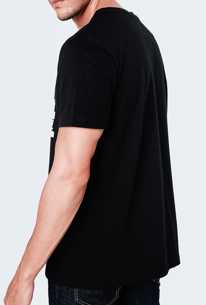 T-Shirt Lengan Pendek Boxbit Black - Image 5