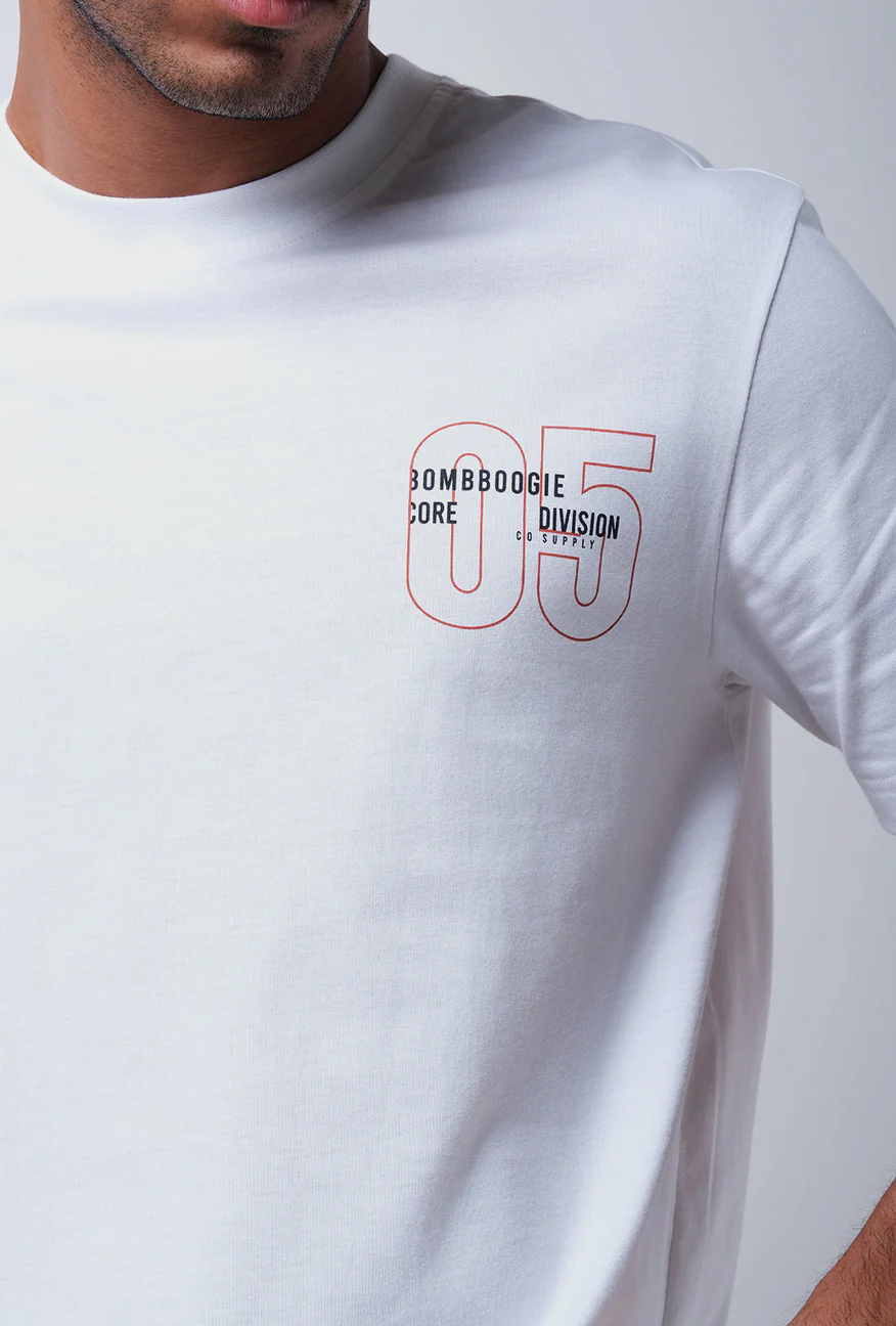 T-Shirt Lengan Pendek Bradle Regular Offwhite - Image 4