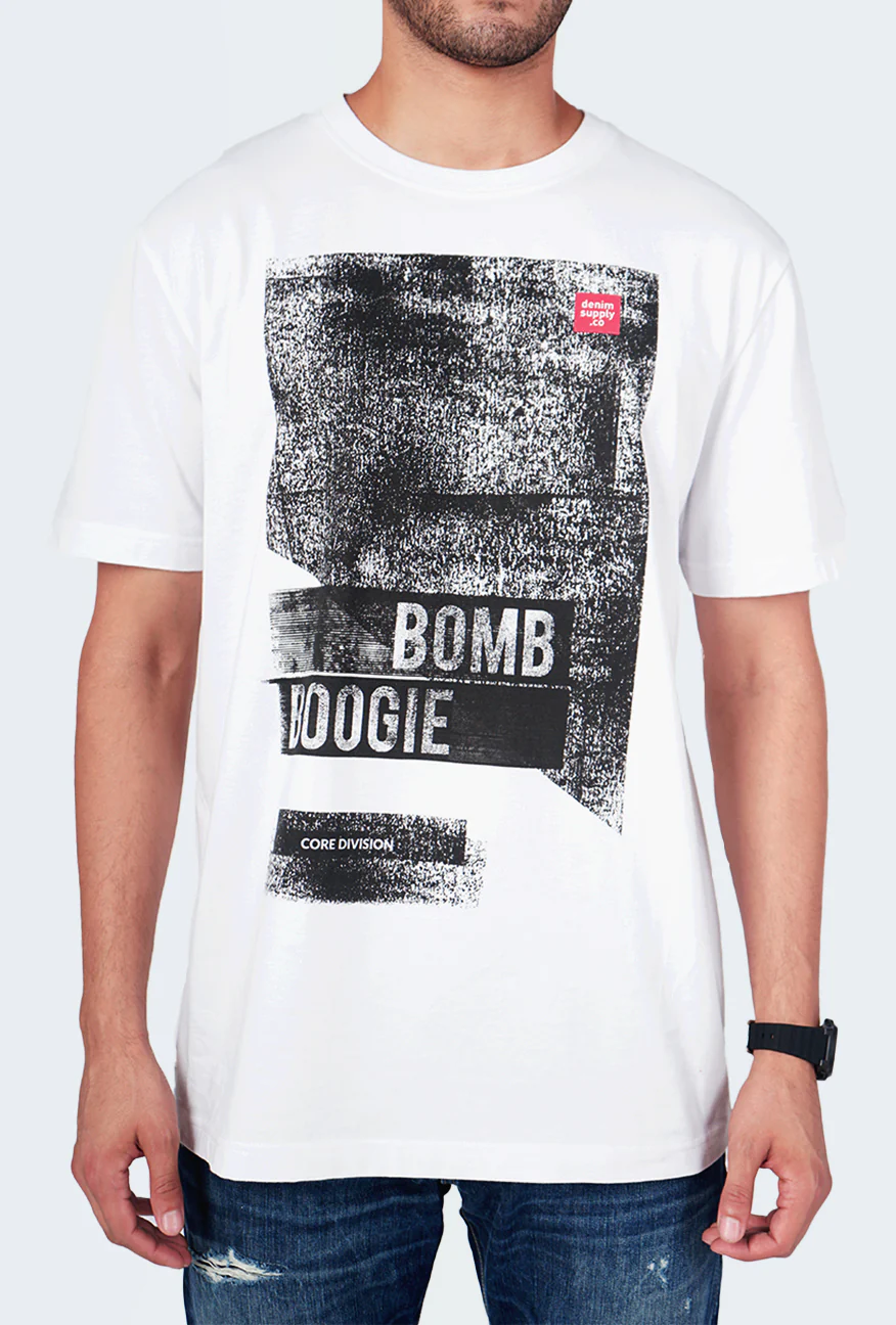 T-Shirt Lengan Pendek Regular Cassel Offwhite - Image 3