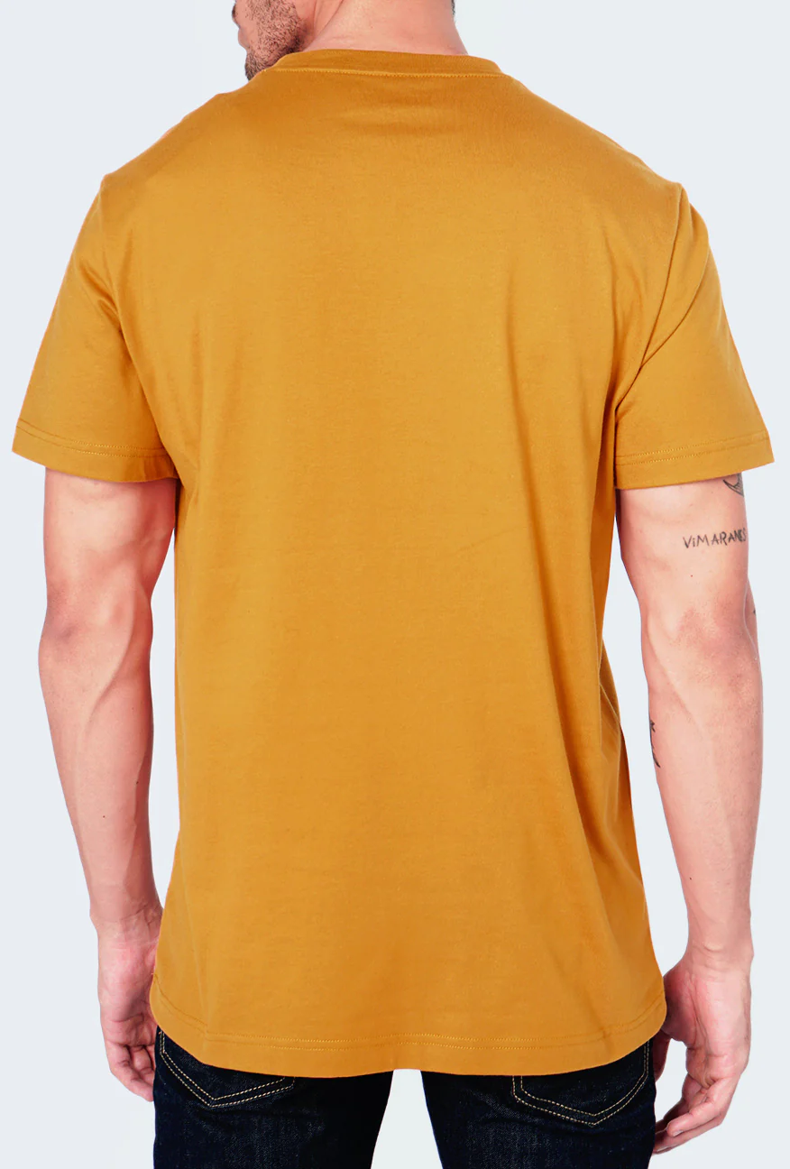 T-Shirt Lengan Pendek Denzel 2.0 Mustard - Image 3