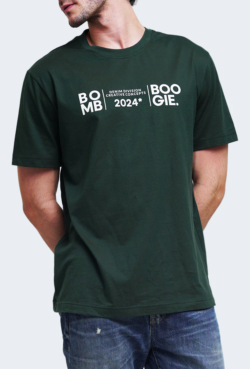 T-Shirt Lengan Pendek Drasner Regular Green - Image 2