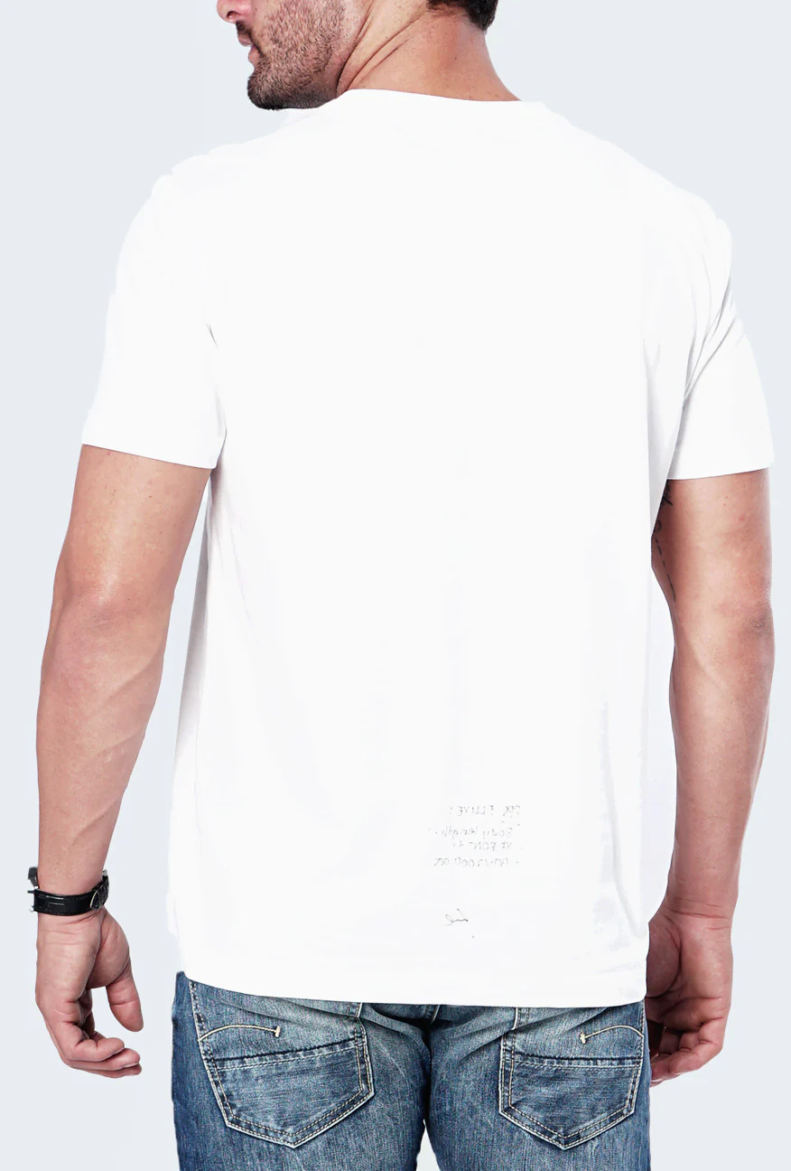 T-Shirt Lengan Pendek Fluxe Offwhite - Image 4