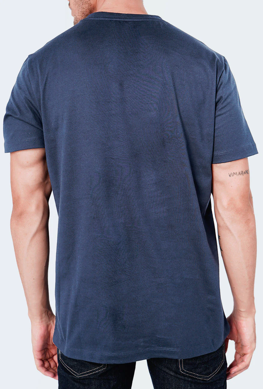 T-Shirt Lengan Pendek Fronca Dark Navy Regular - Image 4