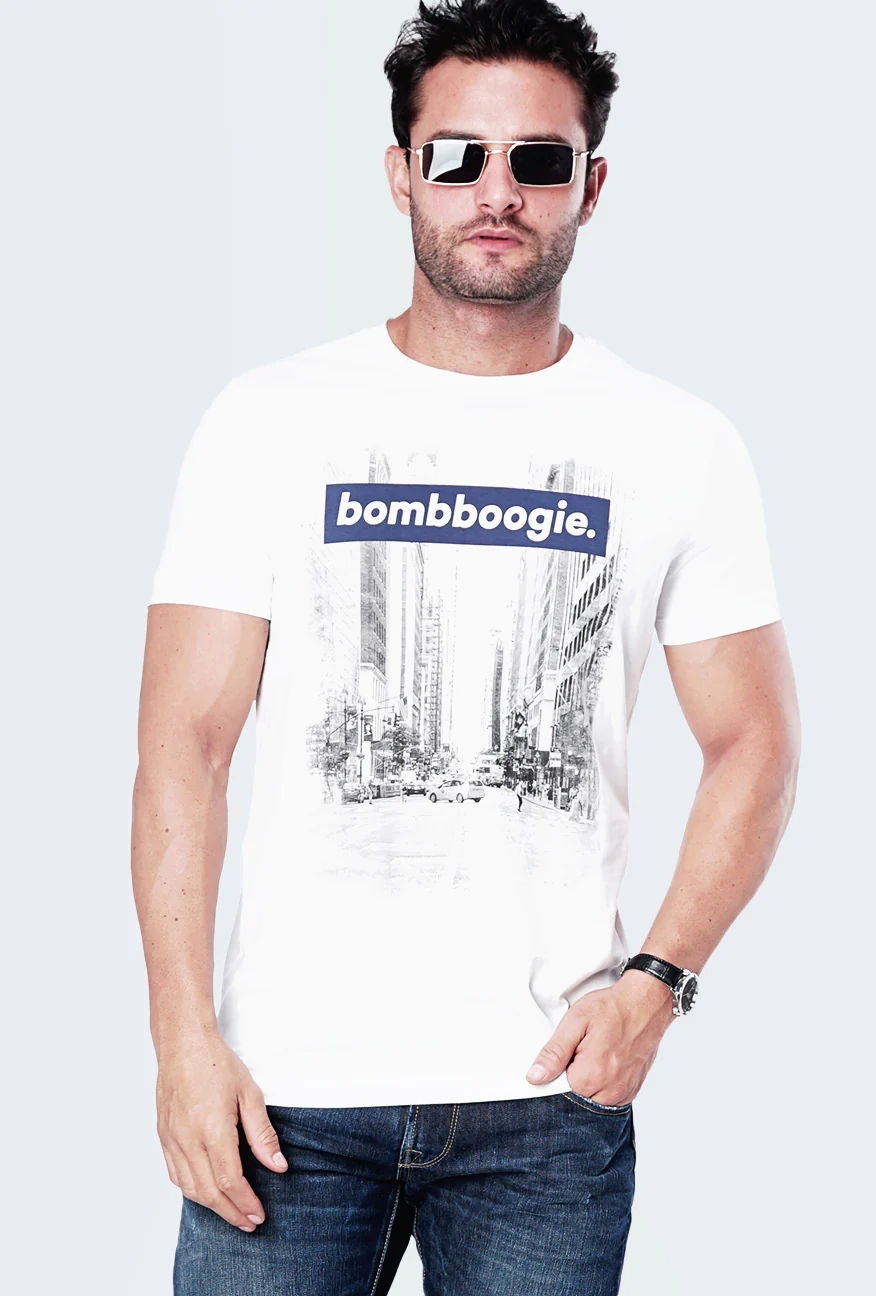 T-Shirt Lengan Pendek Hazler Offwhite Ss Tee