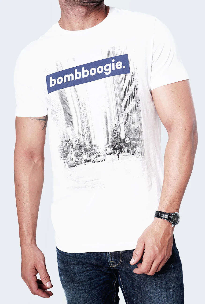 T-Shirt Lengan Pendek Hazler Offwhite Ss Tee - Image 5