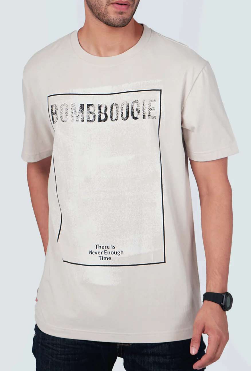 T-Shirt Lengan Pendek Korky Khaki Regular - Image 2