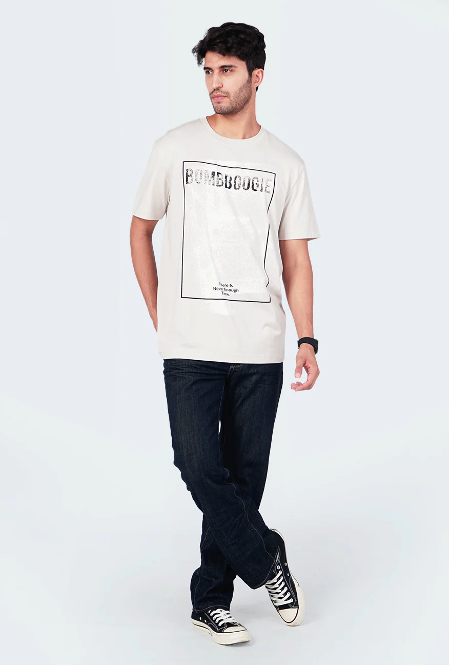 T-Shirt Lengan Pendek Korky Khaki Regular - Image 5