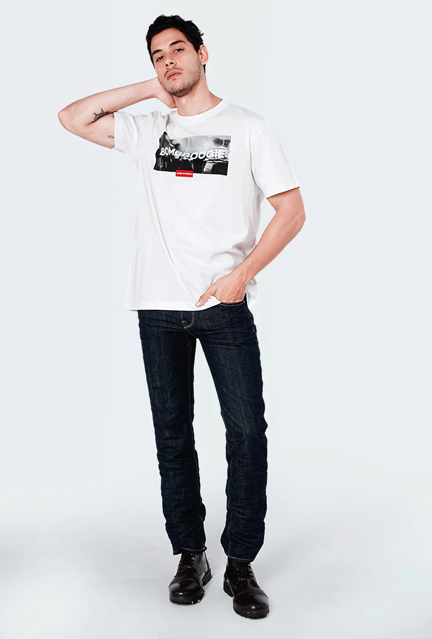 T-Shirt Lengan Pendek Lux Offwhite Regular - Image 5