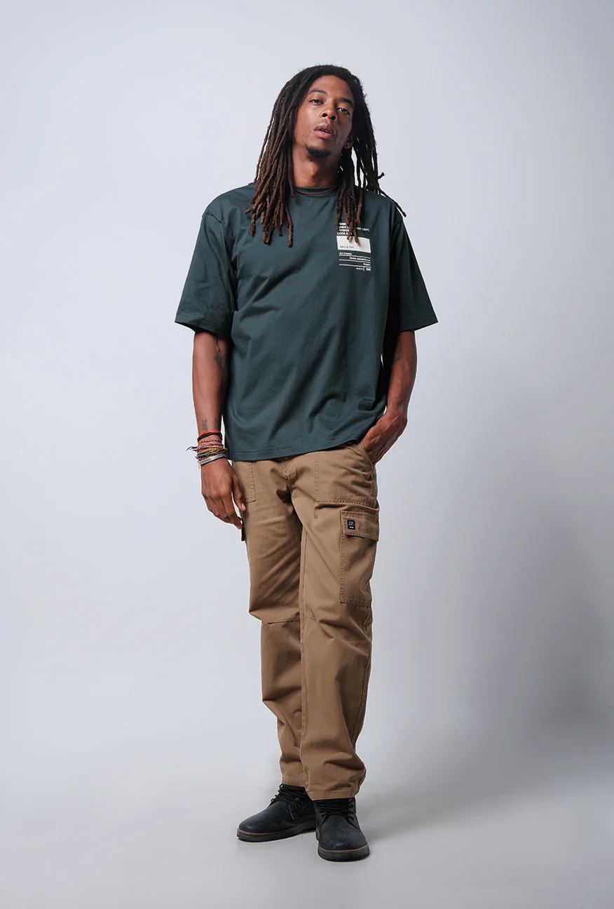 T-Shirt Lengan Pendek Oversized Junique Green - Image 4