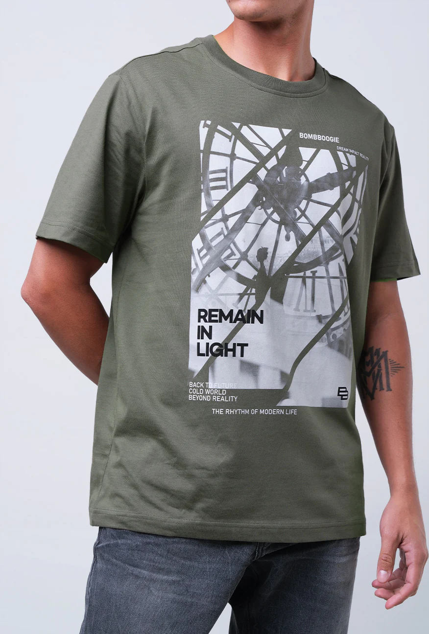 T-Shirt Lengan Pendek Regular Camaro Green 2.0 - Image 5