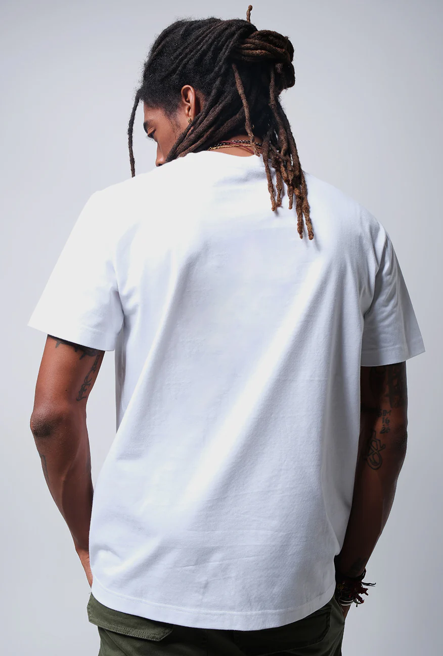 T-Shirt Lengan Pendek Regular Carlett Offwhite - Image 4