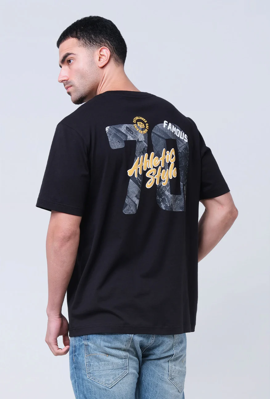 T-Shirt Lengan Pendek Regular Cheviero Black 2.0 - Image 3