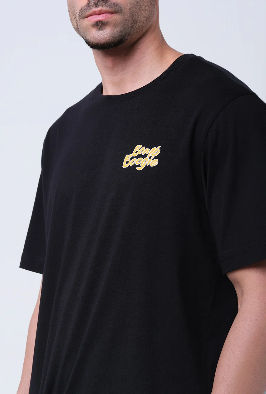 T-Shirt Lengan Pendek Regular Cheviero Black 2.0 - Image 5