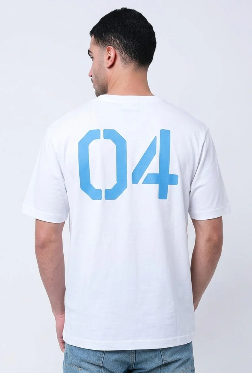 T-Shirt Lengan Pendek Regular Cosby White 2.0
