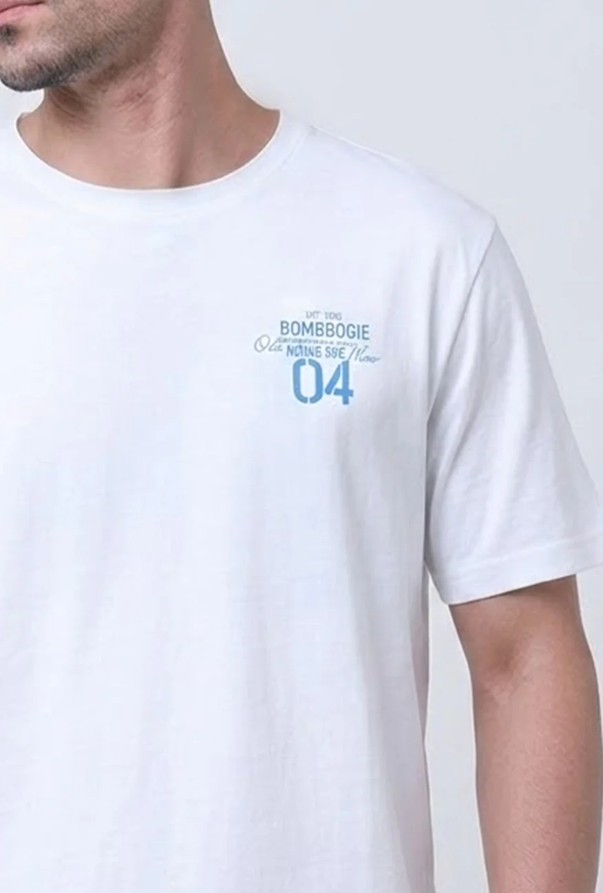 T-Shirt Lengan Pendek Regular Cosby White 2.0 - Image 5