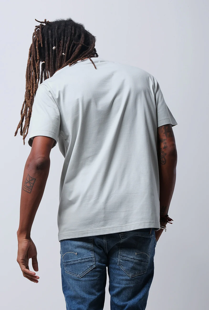 T-shirt Lengan Pendek Regular Cruel Dusty Mint - Image 3