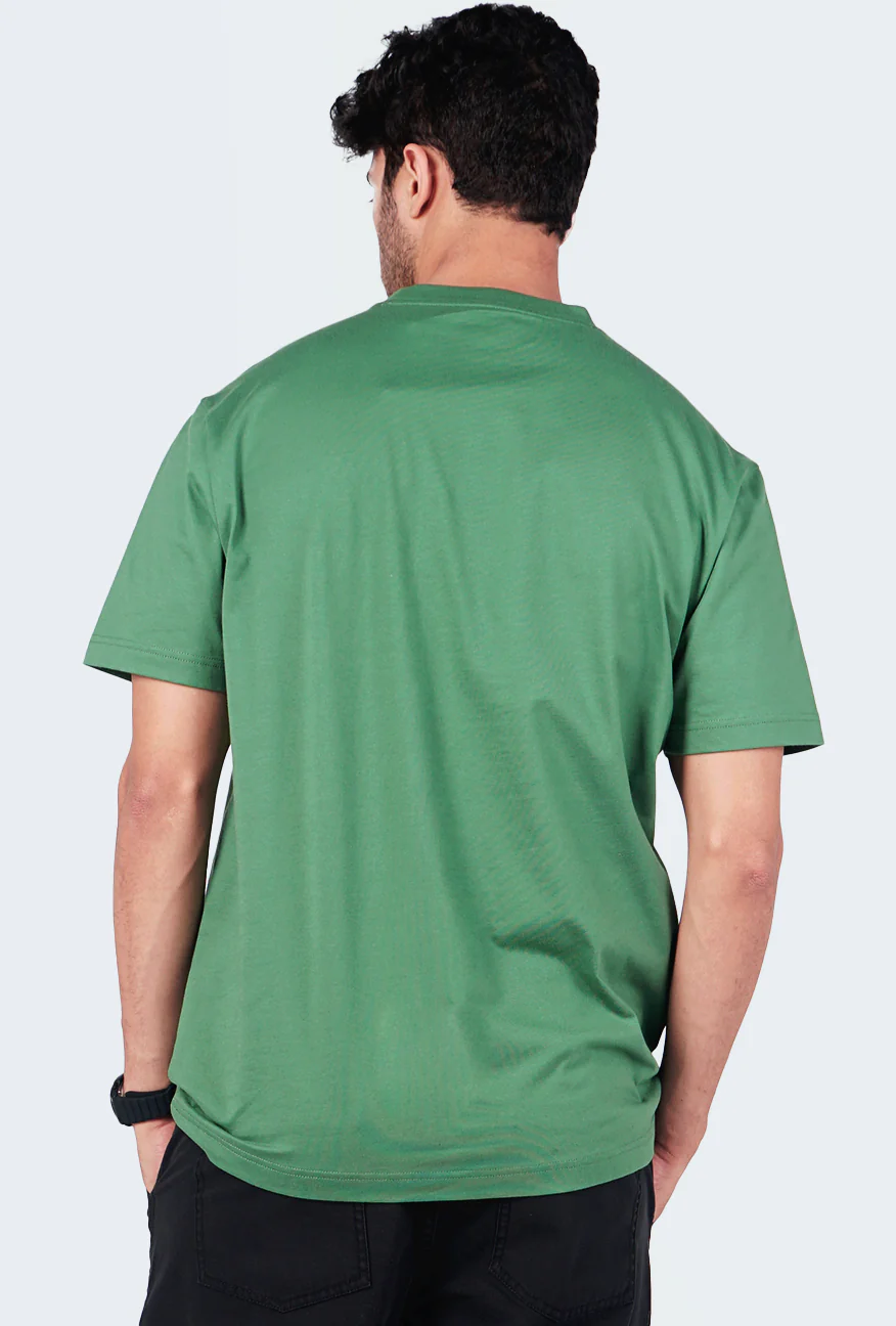 T-Shirt Lengan Pendek Regular Cruzee Green - Image 4