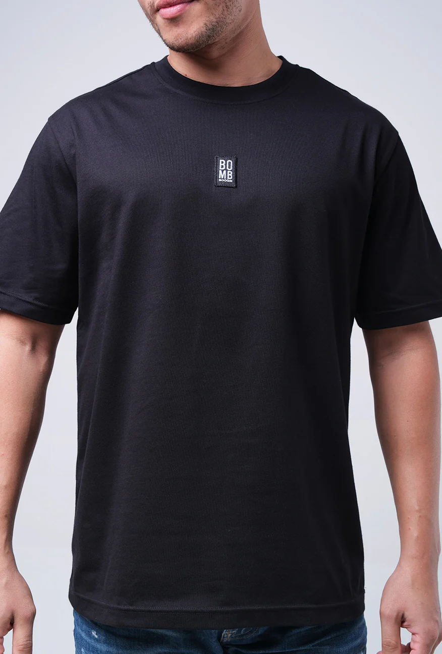 T-Shirt Lengan Pendek Regular Devergree Black - Image 4