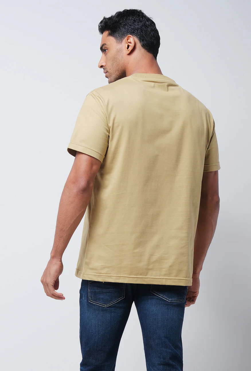 T-Shirt Lengan Pendek Regular Dreza Olive - Image 3